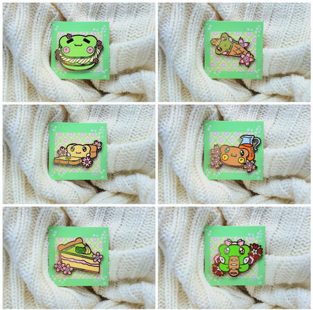 froggy's sweet treat pins