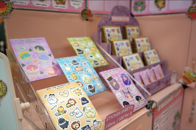 sticker sheets
