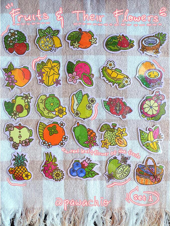 fruits & their flowers [1]