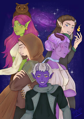 character poster